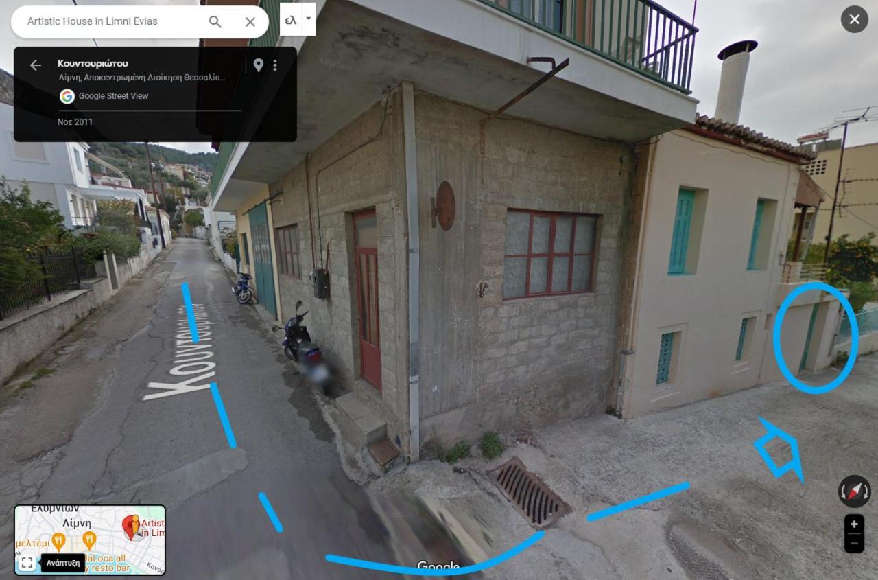 Artistic House In Limni Evias Villa Exterior foto